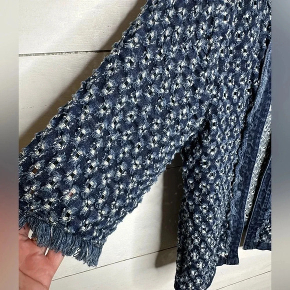 Chico’s Short Jean Jacket, Size 0 (6/8) - Picture 2 of 10